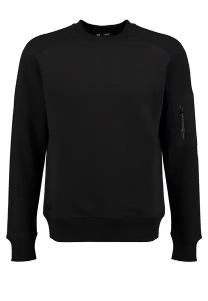 Key Largo Mikina 'Equalizer'  čierna