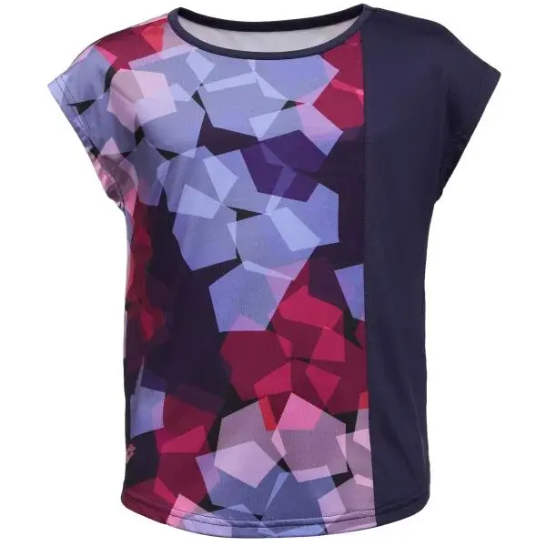 Lotto SISKA Dievčenské športové tričko, tmavo modrá, veľkosť 140-146