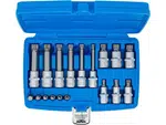 BGS Technic BGS 5172 Zástrčné bitové hlavice 1/4" a 1/2" vnitřní tisícihran (pro XZN) M4 ÷