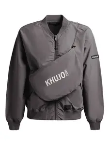 khujo Prechodná bunda 'Facee'  tmavosivá