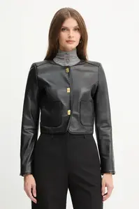 Kožená bunda Elisabetta Franchi