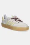 Kožené tenisky adidas Originals Sambae W šedá barva, JI2739
