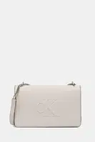 Kabelka Calvin Klein Jeans béžová barva, LV04K3035G