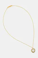 Stříbrný náhrdelník AMBUSH Heart Class Ring Charm Necklace 12114803