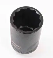 Nástrčná kovaná hlavice na matice hnacích hřídelí 1/2" 36 mm, 12hran - ASTA