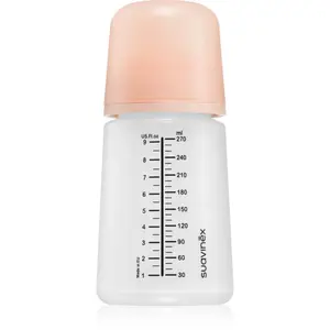 Suavinex Zero Zero M antikoliková fľaša M Medium Flow 3 m+ 270 ml