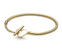 Pandora Romantický náramek s americkým zapínáním Shine 569285C00 19 cm