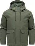 Ragwear Funkčná bunda 'Mr Them Light'  tmavozelená