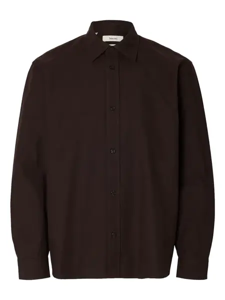 SELECTED HOMME Košeľa 'Sinus'  hnedá