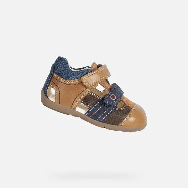 Boys first steps Geox Kaytan Brown - Boys