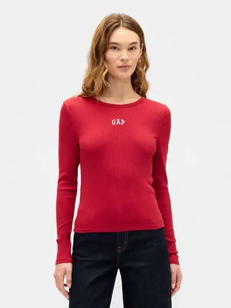 GAP rebrované tričko s logom