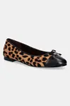 Kožené baleríny Tory Burch Cap-Toe Ballet