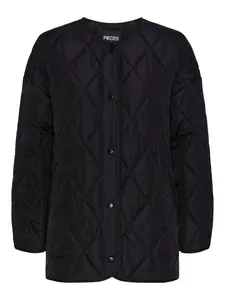 PIECES Prechodná bunda 'Stella'  čierna