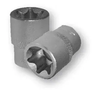 Nástrčné hlavice TORX E 3/8", různé rozměry - ASTA Velikost: E8