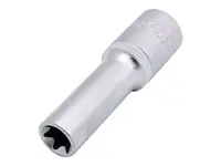 BGS Technic BGS 6448 Nástrčná hlavice 1/2" E-Profil E18, prodloužená