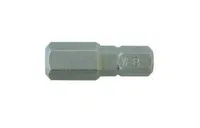 Bit Imbus, velikost H3, úchyt 1/4", délka 25 mm - JONNESWAY D125H030A Velikost: H2,5