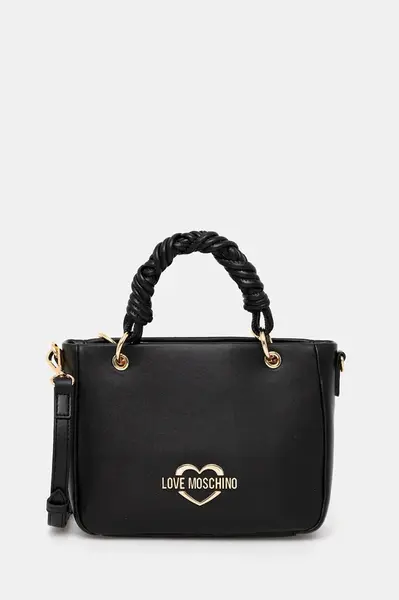 Kabelka Love Moschino černá barva, JC4313PP0MK1300A
