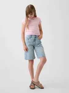 Dětské džínové šortky GAP pro dívky