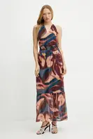 Šaty Morgan RDUA tyrkysová barva, maxi, RDUA