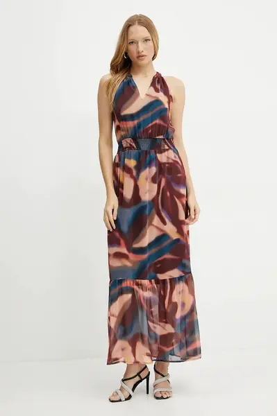 Šaty Morgan RDUA tyrkysová barva, maxi, RDUA