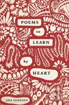 Poems to Learn by Heart - Ana Sampson - kniha z kategorie Poezie