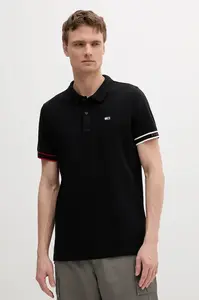 Tommy Jeans  Bavlněné polo tričko