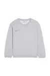 Mikina Pangaia KIDS' 365 MIDWEIGHT SWEATSHIRT šedá barva, 10000279