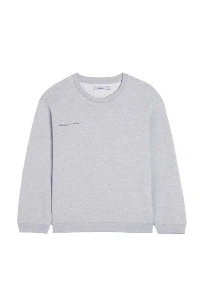 Mikina Pangaia KIDS' 365 MIDWEIGHT SWEATSHIRT šedá barva, 10000279