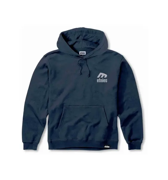 Etnies pánská mikina Icon E Navy / Grey | Šedá | Velikost L