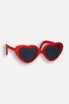 Brýle Coccodrillo červená barva, SUNGLASSES