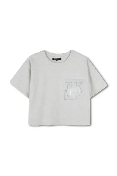 Dětské bavlněné tričko Dkny