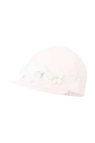 Dětská baseballová čepice Jamiks ENOLA růžová barva, s aplikací, JLH056