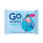 GoWipes Osvěžující vlhčené ubrousky na ruce Plastic Free 20 ks