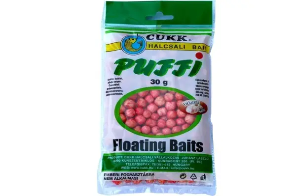 Cukk puffi small 30g 8mm - 12mm-česnek