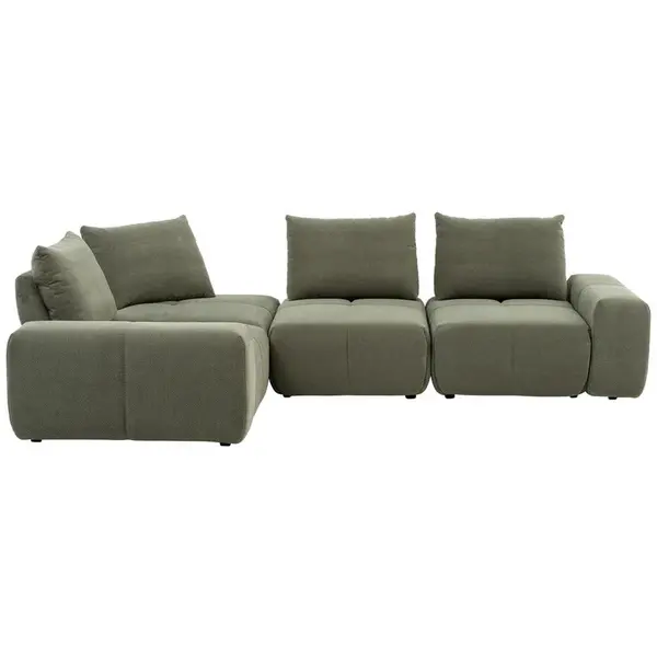Xora SEDACÍ SOUPRAVA, textil, olivově zelená