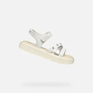 Bílé dívčí sandály Geox Kodette