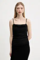 Halenka HUGO dámská, černá barva, vzorovaná, 50537142