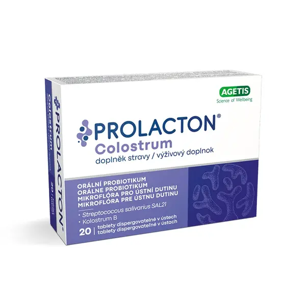 Prolacton Colostrum 20 rozpustných tablet