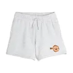 Dětské bavlněné šortky Mini Rodini Flundra šedá barva, s potiskem, 2523011694