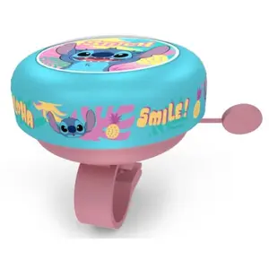 Disney STITCH Zvonček na bicykel, tyrkysová, veľkosť