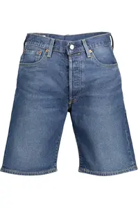 LEVI'S rifľové kraťasy modré
