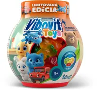 VIBOVIT + TOYS želé multivitamíny s ovocnou príchuťou
