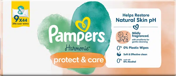 PAMPERS HARMONIE PROTECT&CARE VLH.OBRUSKY 396KS