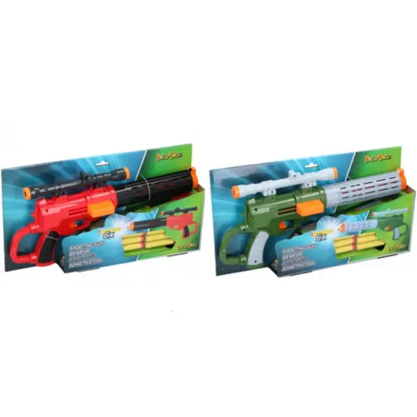 Pištole s penovými nábojmi 7ks-