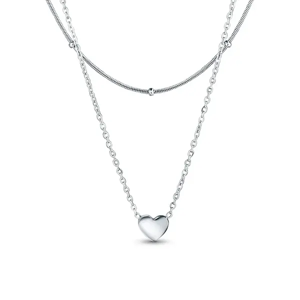 Stříbrný náhrdelník Detis