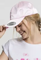 Saténová kšiltovka růžová