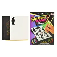 2x Vyškrabávacie obrázky zvieratká-Toi Toys