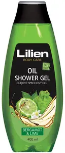Lilien olejový sprchový gél BERGAMOT & LIME