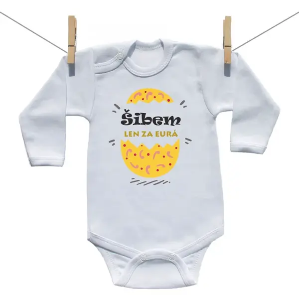 Boodyy Body s dlhým rukávom Šibem len za eurá 62 (2-4 mesiace)