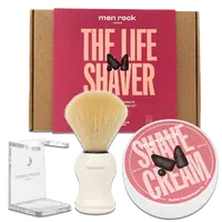 Základná súprava na holenie pre mužov Men Rock The Life Shaver Black Pomegranate